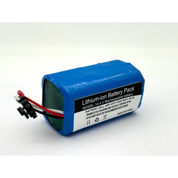 360 T90  Robot Süpürge 3200 mAh 14.4 V  Batarya – Orjinal Uyumlu Uzun Ömürlü, Yüksek Performans Pil ürün görseli 1