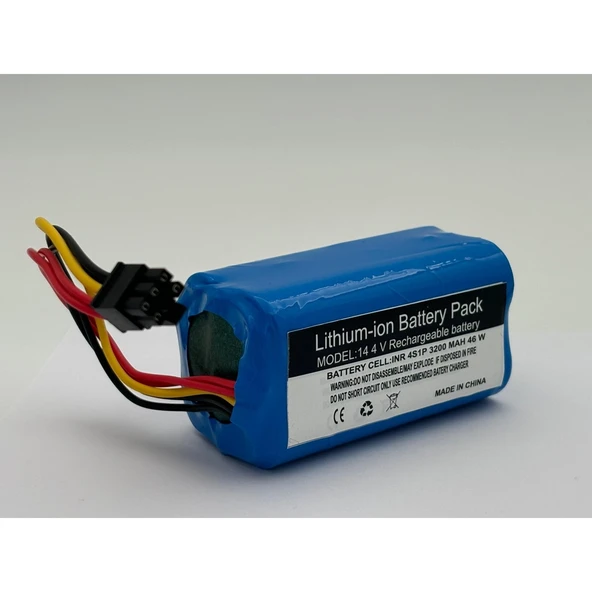 360 S10  Robot Süpürge 3200 mAh 14.4 V  Batarya – Orjinal Uyumlu Uzun Ömürlü, Yüksek Performans Pil ürün görseli 1