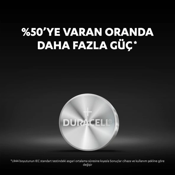 Duracell LR44 Alkalin Özel Pil 10'lu - Resim 3