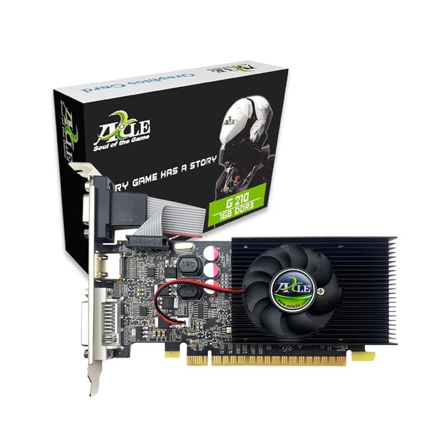 Axle GeForce G210 AX-G210-1GD3P4CDIL 1GB DDR3 64Bit DX10 Ekran Kartı ürün görseli 1