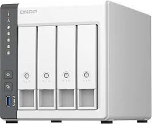 Qnap TS-433 4 GB Ram 4 Yuvalı Nas Depolama Ünitesi ürün görseli 1