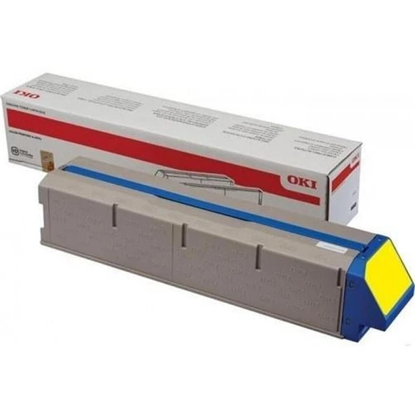Oki C911-931 24bin Sayfa Yellow Sarı Toner 45536413 ürün görseli 1