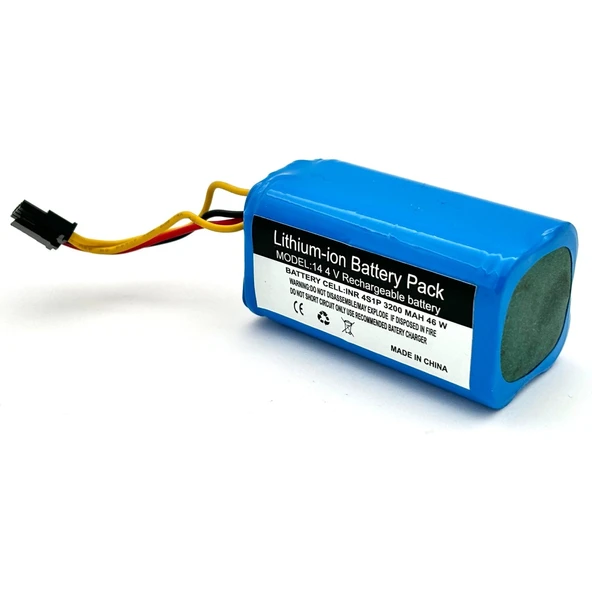 Proscenic P2 Robot Süpürge 3200 mAh 14.4V Yanmaz Batarya – Orjinal Uyumlu Uzun Ömürlü, Yüksek Performans Pil ürün görseli 1