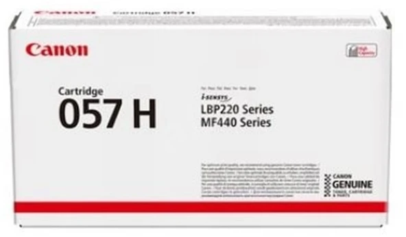 Canon CRG-057H Black Siyah Yüksek Kapasite Toner MF445-MF443 ürün görseli 1