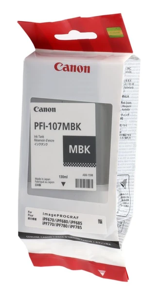 Canon PFI-710MBK Matte Black Mat Siyah Plotter Kartuş ürün görseli 1