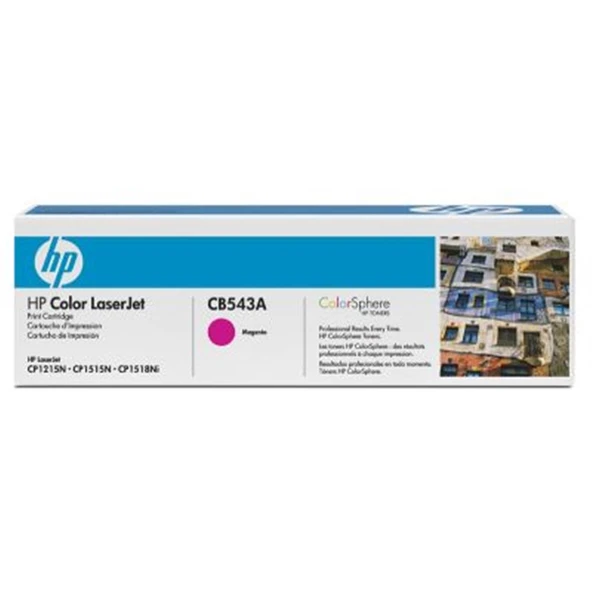 HP 125A Magenta Kırmızı 1.400 Sayfa Toner CB543A ürün görseli 1