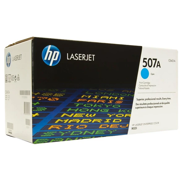 HP 507A Cyan Mavi 6.000 Sayfa Toner CE401A ürün görseli 1