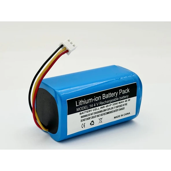 Proscenic 820S Robot Süpürge 3200 mAh 14.4V Yanmaz Batarya – Orjinal Uyumlu Uzun Ömürlü, Yüksek Performans Pil ürün görseli 1