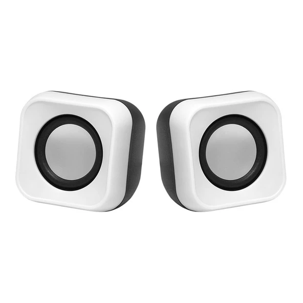 Frisby Fs-2126U-W 2.0 Hoparlör Sistemi Beyaz (USB) ürün görseli 1