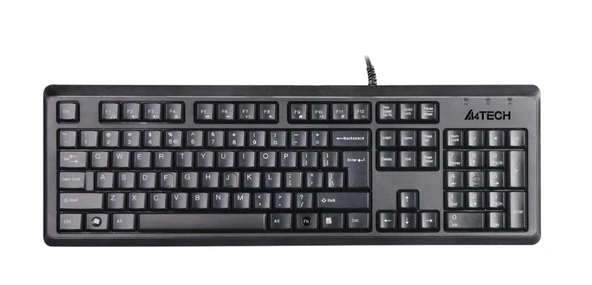 A4 Tech Kr-92 Q Usb Siyah Tr Fn Multimedya Klavye - Resim 2