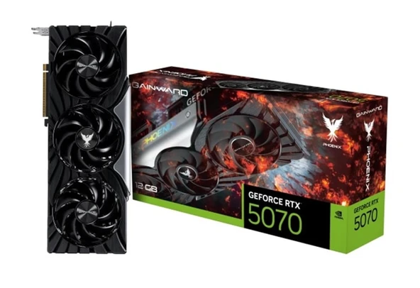 Gainward GeForce RTX5070 PHOENIX 12GB GDDR7 192bit Gaming (Oyuncu) Ekran Kartı ürün görseli 1