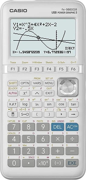 Casio FX-9860GIII-S-DT Grafik Çizen Bilimsel Hesap Makinesi ürün görseli 1