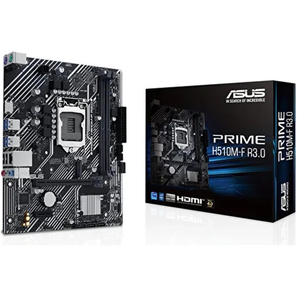 Asus Prıme H510M-F R3.0-CSM DDR4 Intel H470 Soket 1200 mATX Anakart ürün görseli 1