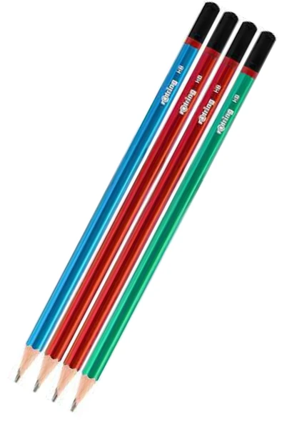 Rotring mercanlı kurşun kalem 4 lü paket 1 adet ürün görseli 1