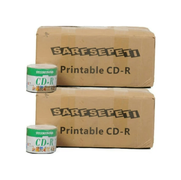 Sarfsepeti Printable 700 MB 52X80 Min Boş CD-R 12x50'li ürün görseli 1