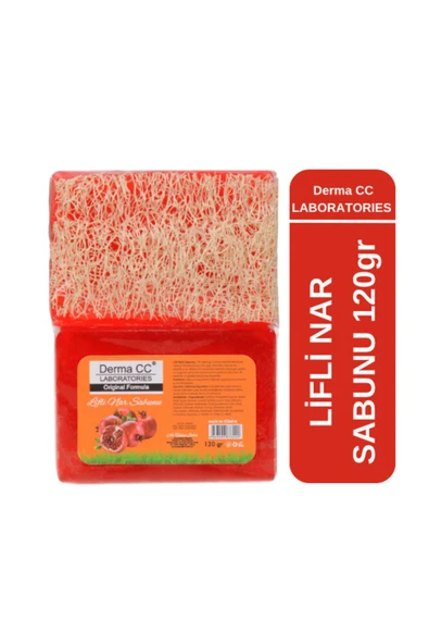 DERMA CC LABORATORIES Doğal Kabak Lifli EL YAPIMI Sabun 120gr - NARLI ürün görseli 1