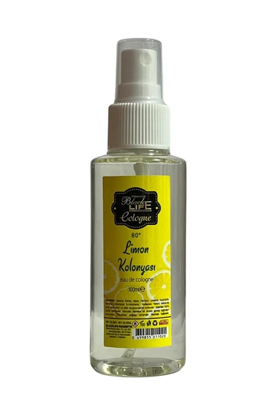 BLACK LİFE Sprey Limon Kolonyası 80° 100 ml ürün görseli 1