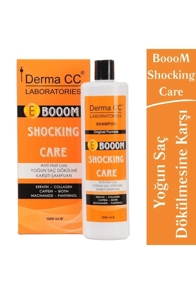 DERMA CC LABORATORIES Booom Shocking Care - Yoğun Dökülme Karşıtı Şampuan 1000 Ml ürün görseli 1