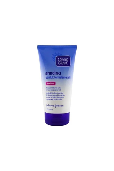 CLEAN & CLEAR Clean Clear Peeling Özellikli Arındırıcı Yüz Temizleme Jeli 150 ml ürün görseli 1