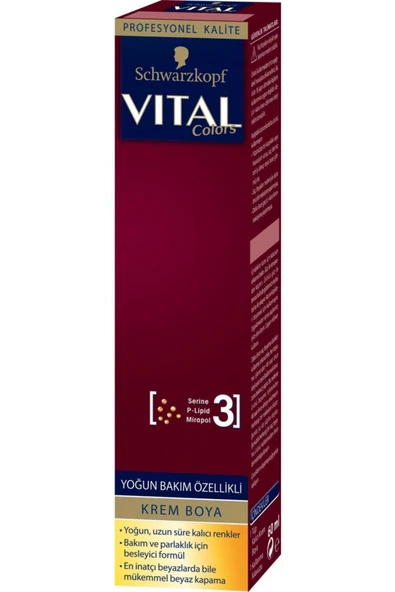 VİTAL Vıtal Tüp Saç Boyası 7-554 Altın Karamel ürün görseli 1