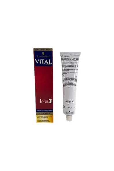 VİTAL Colors Krem Saç Boyası P-11 Koyu Gümüş ürün görseli 1