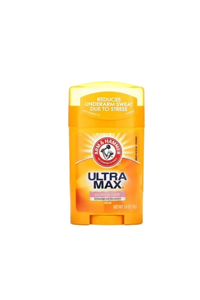 ARM&HAMMER Arm & Hammer Ultra Max Deodorant Powder Fresh Deo Stick 28gr Unisex ürün görseli 1