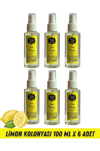BLACK LİFE Sprey Limon Kolonyası 80° 100 ml X 6 Adet ürün görseli 1