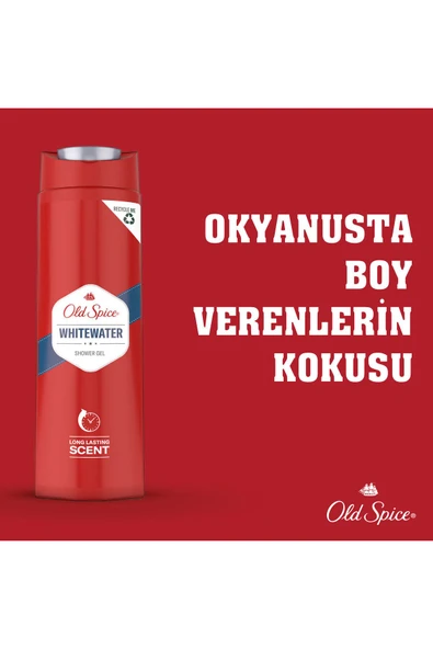 OLD SPİCE Duş Jeli 400 ml White Water - Resim 4