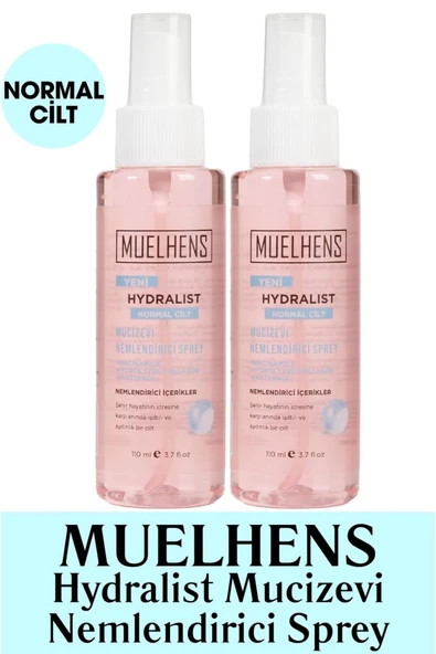MUELHENS Hydralist Nemlendirici Sprey Normal Cilt 110 ml X 2 Adet ürün görseli 1