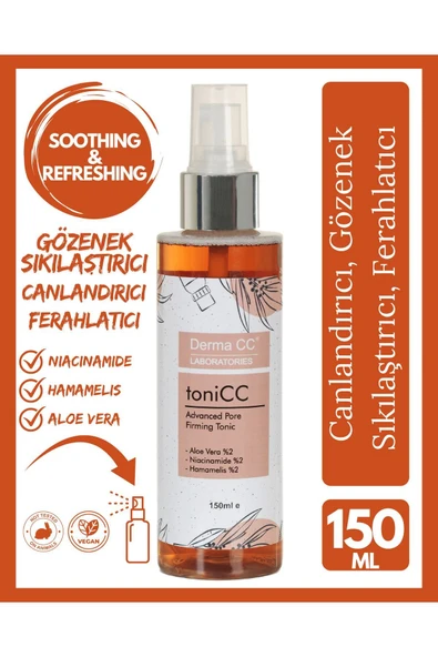 DERMA CC LABORATORIES Advanced Pure Firming Tonic - Sıkılaştırıcı Cilt Toniği 150 Ml ürün görseli 1