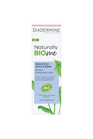 DİADERMİNE Naturally Bıo Me Besleyici Gece Kremi 50 ml ürün görseli 1