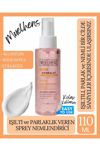 MUELHENS Hydralist Nemlendirici Sprey IŞILTI VEREN 110 ml ürün görseli 1