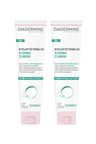 DİADERMİNE Micellar Yüz Yıkama Jeli Arınma Zamanı 150 Ml X 2 Adet ürün görseli 1