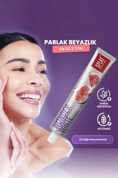 Splat Wonder White Incir Özlü Diş Macunu 75 ml ürün görseli 1