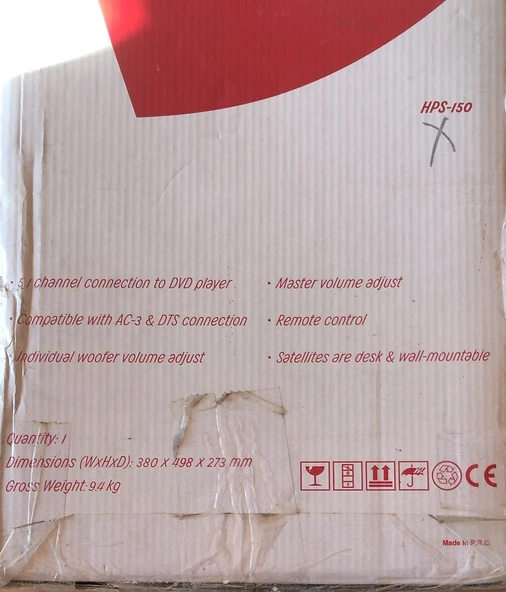 arçelik hps 150 2+1 ses sistemi - Resim 2