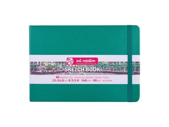TALENS ART SKETCH BLOCK  FR.GREEN 21X15 140gr ürün görseli 1