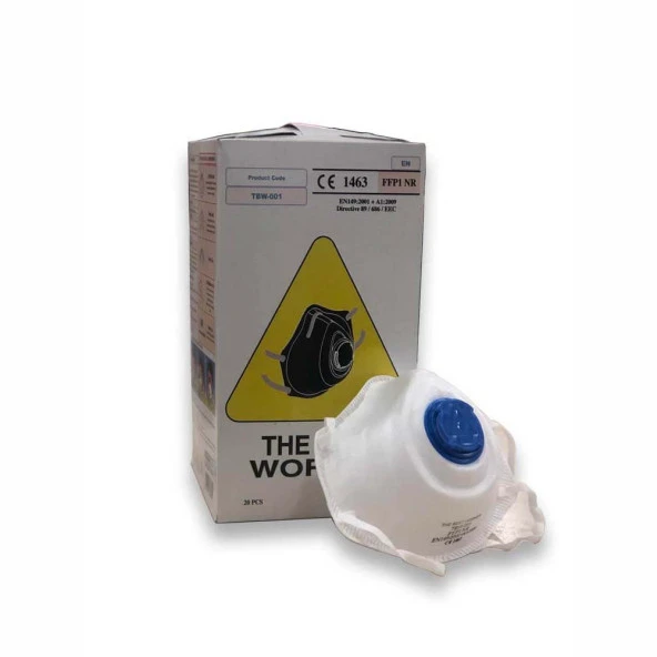 TBW Toz Maskesi FFP3 Ventilli ürün görseli 1