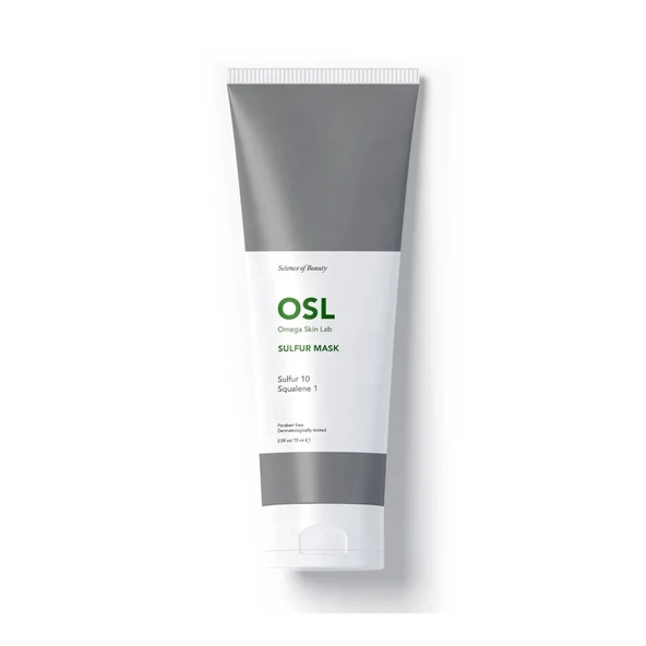 Omega Skin Lab Yağlı ve Düzensiz Ciltler için Temizleyici Maske 75 ml ürün görseli 1