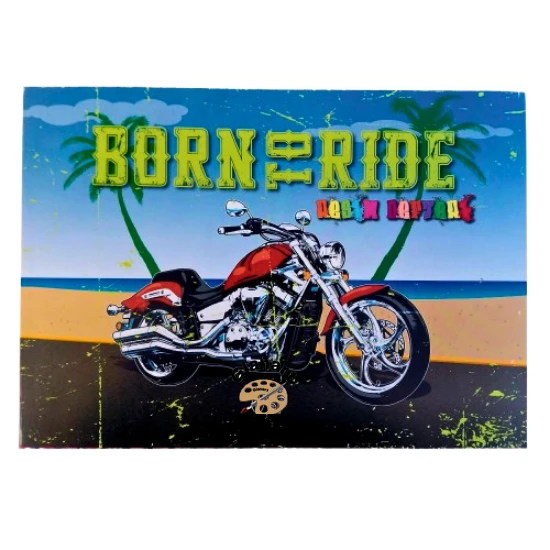 60 yaprak resim defteri orta boy 21x29.5 cm kenarı cırtlı 1 adet ürün görseli 1