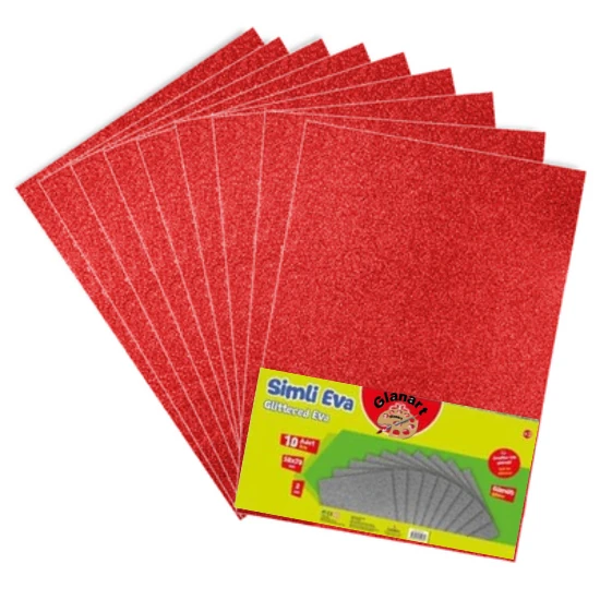 a4 boy simli eva 10 lu 1 paket - Resim 3