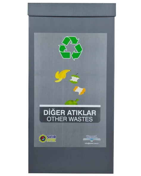 Geri Dönüşüm Kutusu - Atık Kutusu (DİĞER ATIKLAR) ürün görseli 1