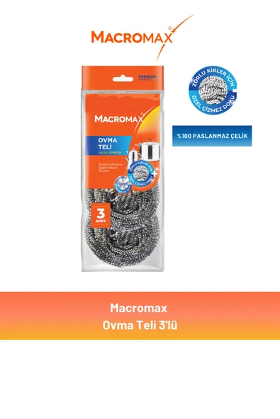 Macromax Ovma Teli 3'lü ürün görseli 1