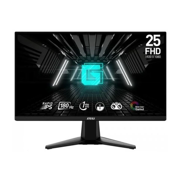 MSI G255F 24.5" 1 ms Full HD IPS 180 Hz Oyuncu Monitörü ürün görseli 1
