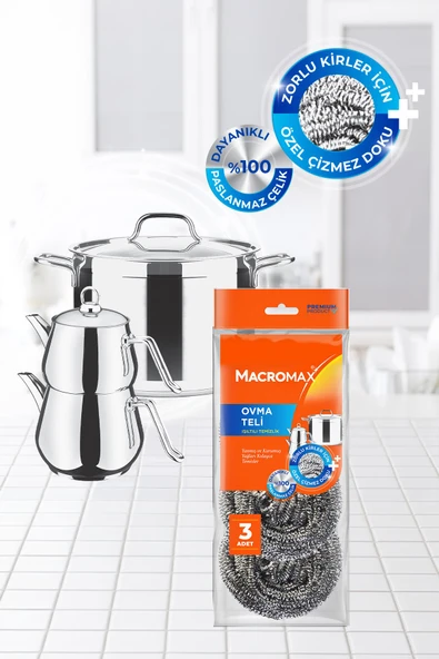 Macromax Ovma Teli 3'lü - Resim 3