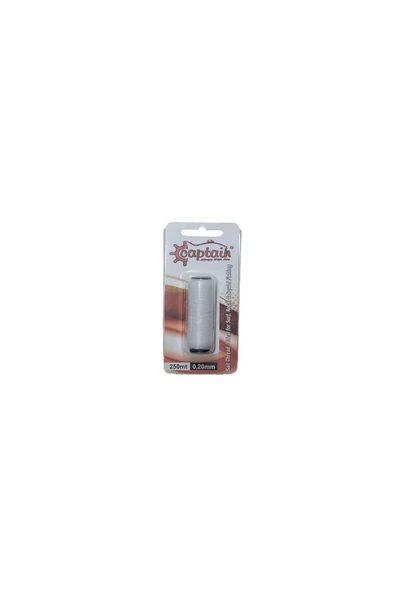 Captain 7650 Yem Sarma İpi 250mt  Elastik İp 0.20mm ürün görseli 1