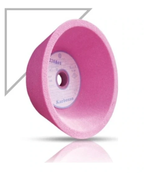 KARBOSAN 914110 E-75 75x30x20mm Takım Bileme Konik Çanak Taşı ürün görseli 1