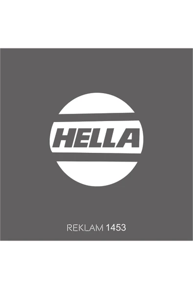 Hella Oto Sticker Oto Sticker 10*10 Cm ürün görseli 1