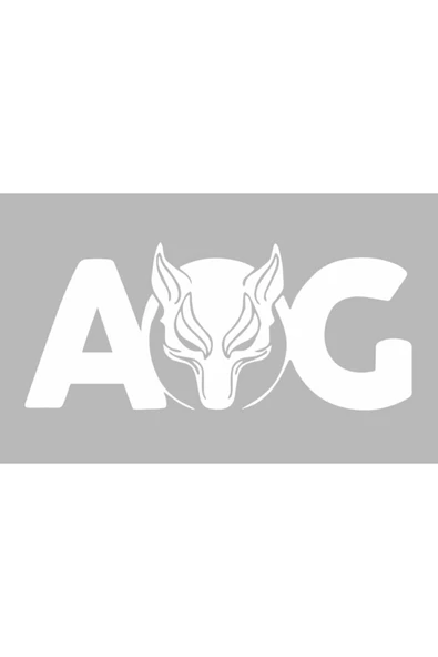 Aog Sticker Beyaz 15*6,5 Cm ürün görseli 1