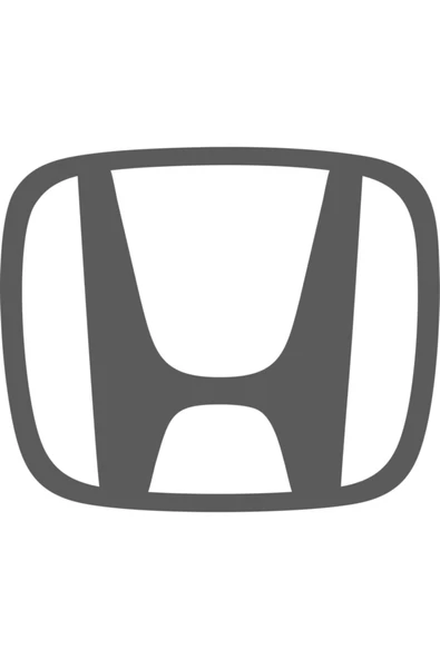 Honda Sunroof Siyah Honda Logo Beyaz Zemin Oto Sticker 40*33 Cm ürün görseli 1