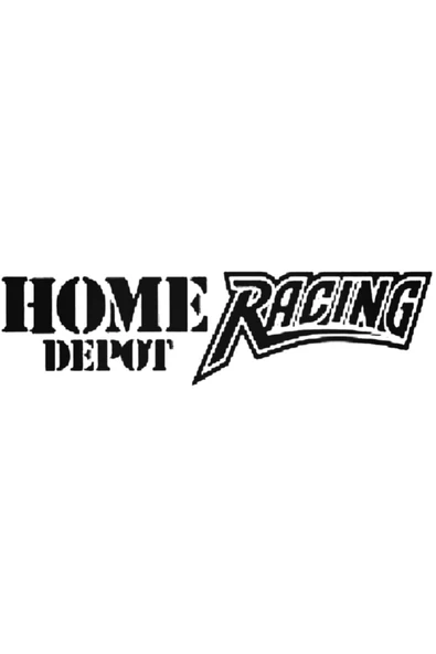 Home Depot Racing Oto Sticker 20 Cm ürün görseli 1